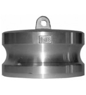 thumbnail image 2 of 2 Inch Aluminum Camlock Dust Plug Adapter – Type DP, Male Fitting DP200IAL 2 of 5